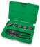 Cable cutting and crimping tools