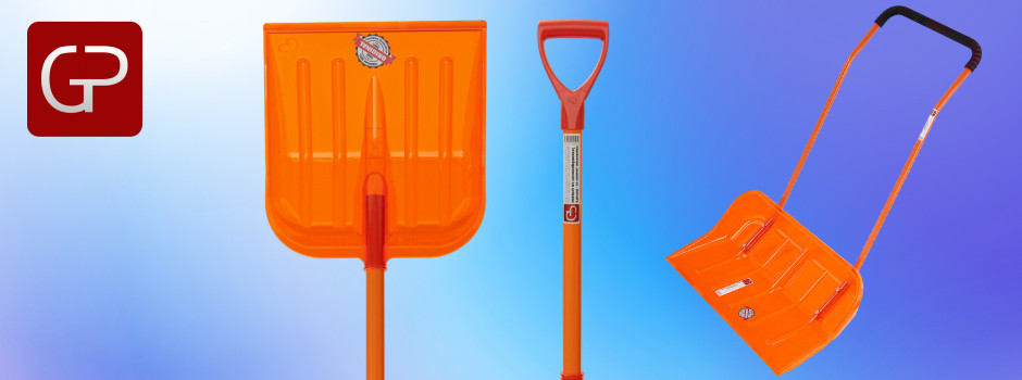 Гамма-Пласт представляет линейку лопат и скреперов для уборки снега Эталон!