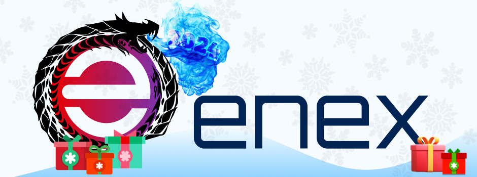 Поздравления с новым годом от участников выставки Enex! 