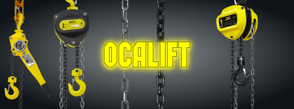 Выбирайте свою таль: Обзор ручных цепных талей Ocalift серий Норма, Север и Клевер!