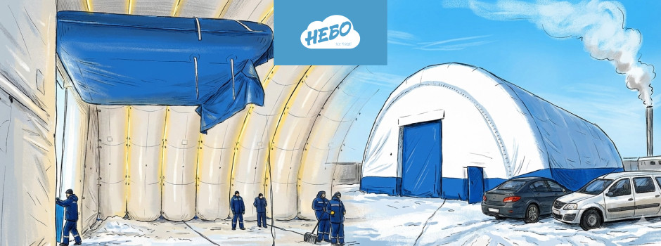 Быстровозводимые пневмокаркасные ангары: эффективное решение для бизнеса!