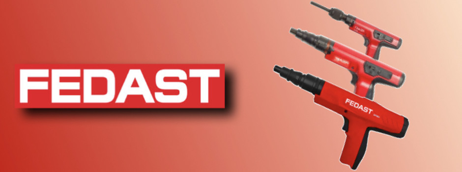 Fedast представляет пороховые монтажные пистолеты для разных типов работ