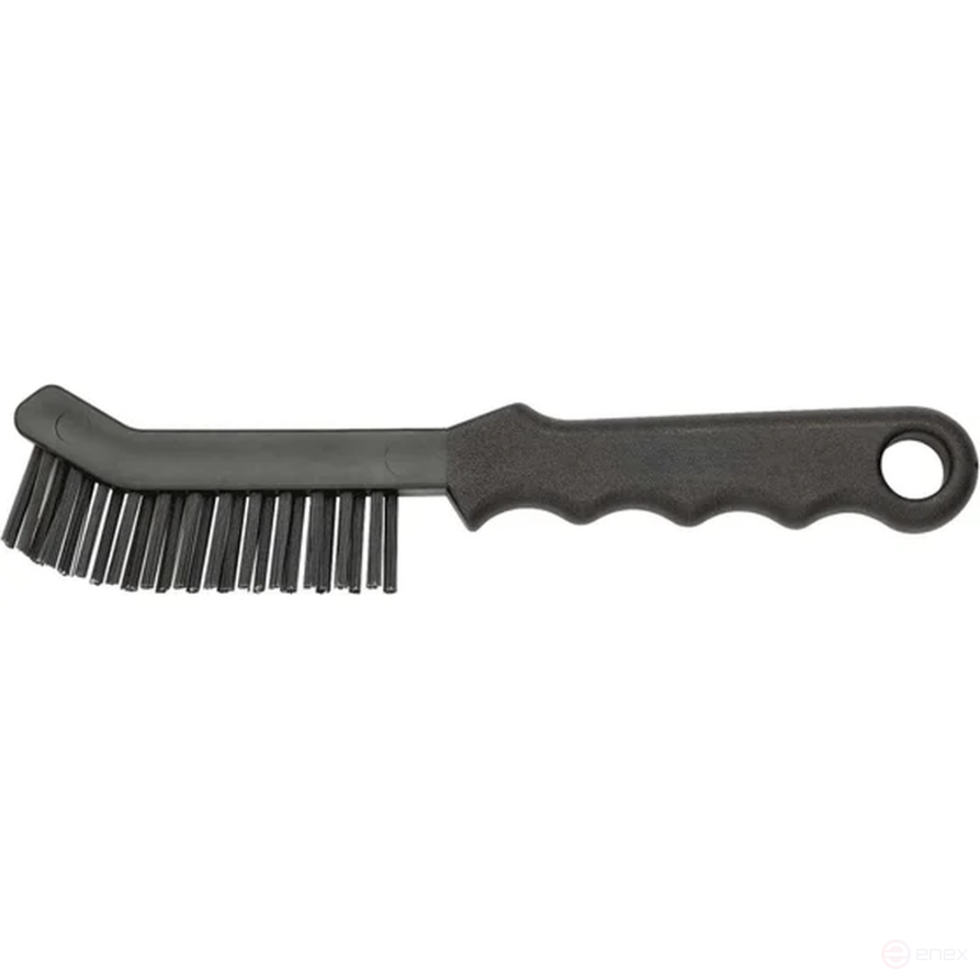 Metal brush with plastic handle ToolPro