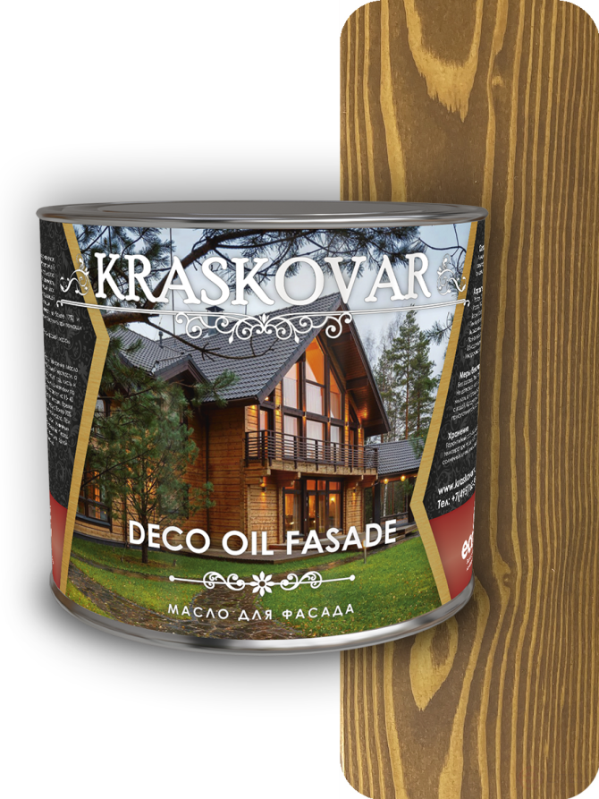 Kraskovar Deco Oil Facade Oil Juniper 2.2 l.