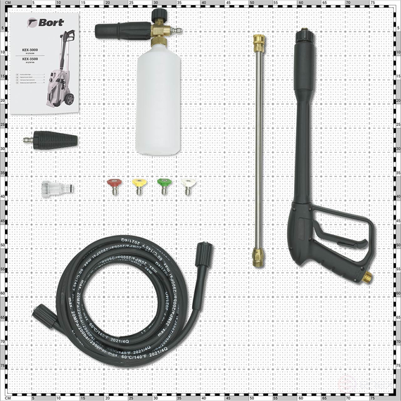 Мойка высокого давления BORT KEX-3000