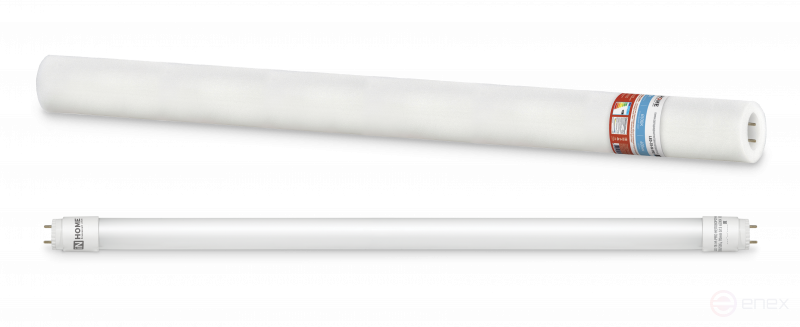 Лампа светодиодная LED-T8-М-PRO 10Вт 230В G13 6500К 1000Лм 600мм матовая неповоротная IN HOME