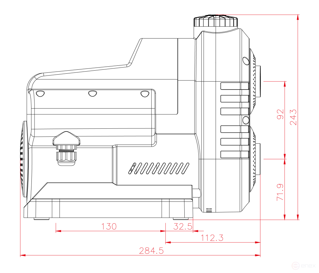 НС-СМАРТ-77-45, Автоматическая насосная станция JEMIX, 650 Вт, крыльчатки из нерж. стали, JEMIX