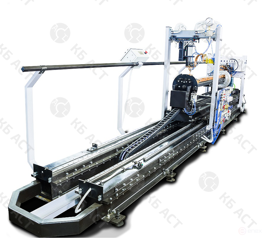 The complex of automatic spot welding according to the coordinates of the CAS