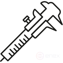 Рулетка измерительная VG316 3м Х 16мм