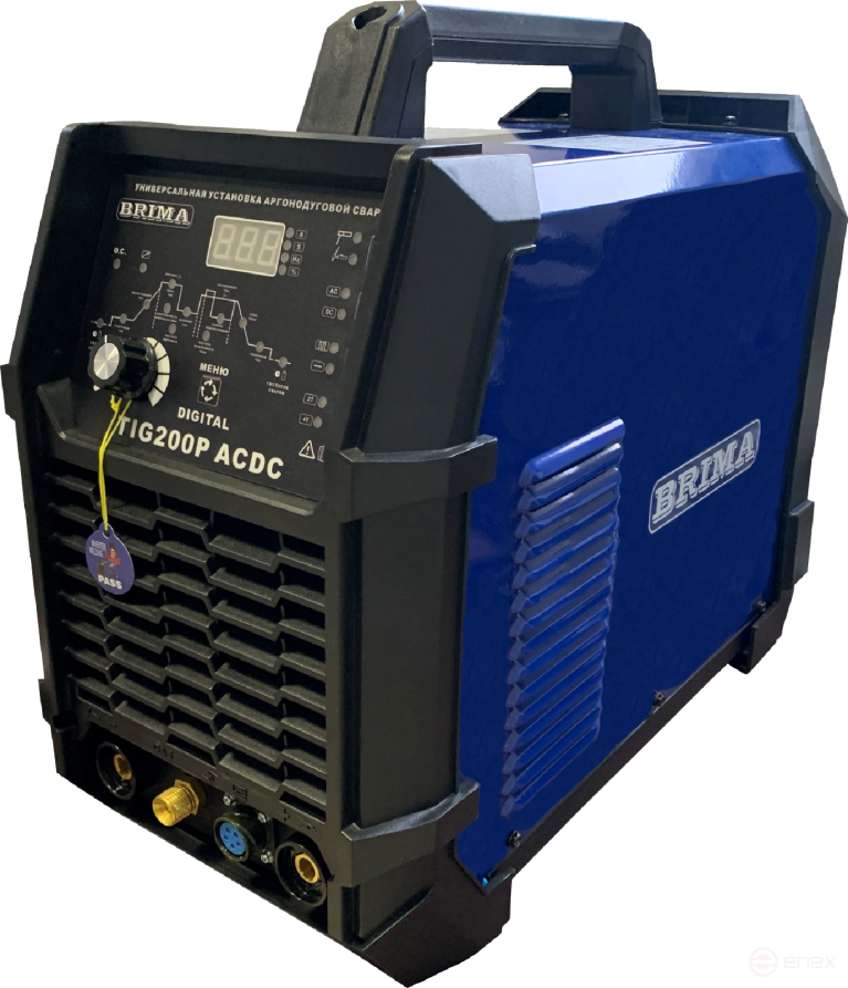 УСТ-КА ИНВ. АРГОН-ДУГ.СВАРКИ TIG 200P AC/DC"BRIMA" DIGITAL