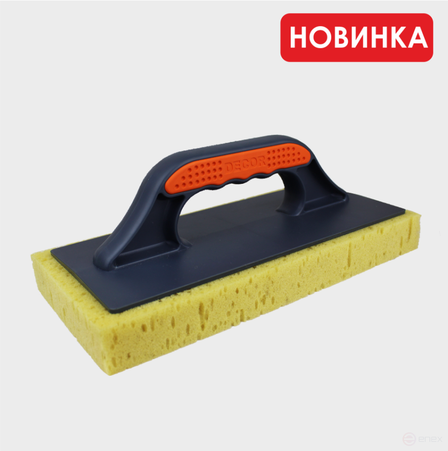 Терка DЕCOR крупнопористый поролон