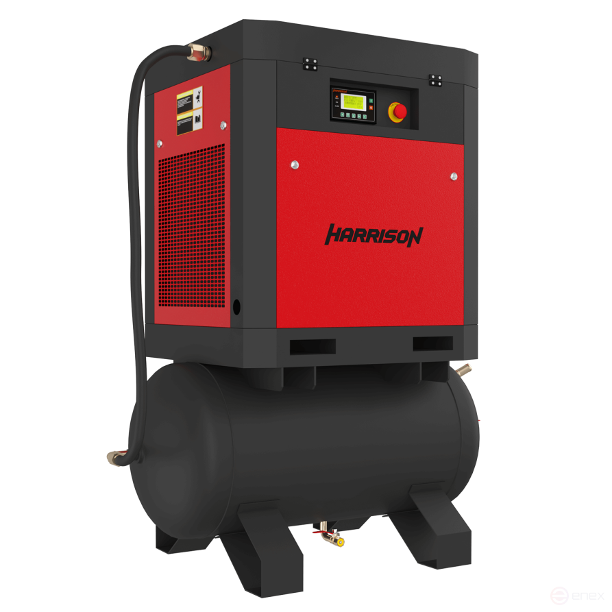 Screw compressor 2 in 1 (compressor + receiver): HRS-941500T3