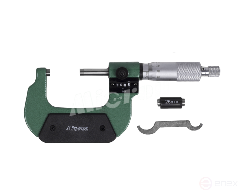 Micrometer MCCM- 50 0.01 with a mechanical slider with verification