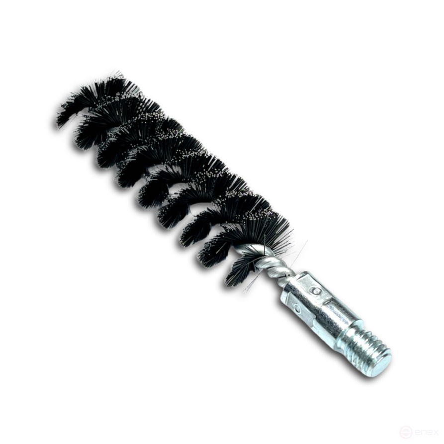 IBG brush ruff, 160*100 mm, diameter 32 mm, straight steel wire STA 0.30 mm, fit W1/2"