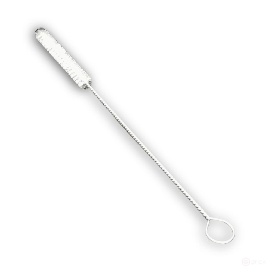 IBZ brush ruff, 300*100 mm, diameter 12 mm, nylon, transparent straight 0.25 mm, shank 1.6 mm