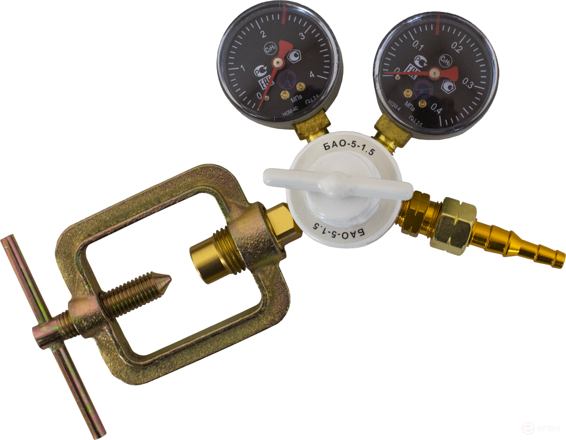 Редуктор ацетиленовый БАО-5-1.5