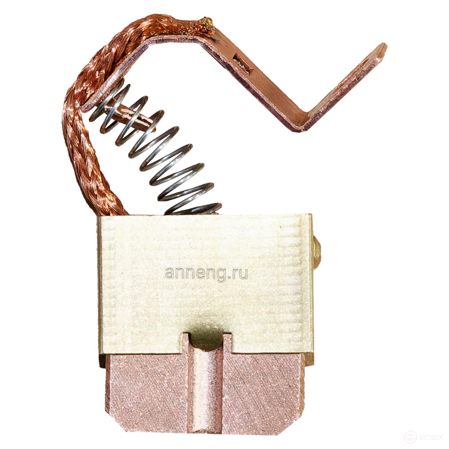 Copper-graphite brush for current collector HFP56, 56TS-1, 563101