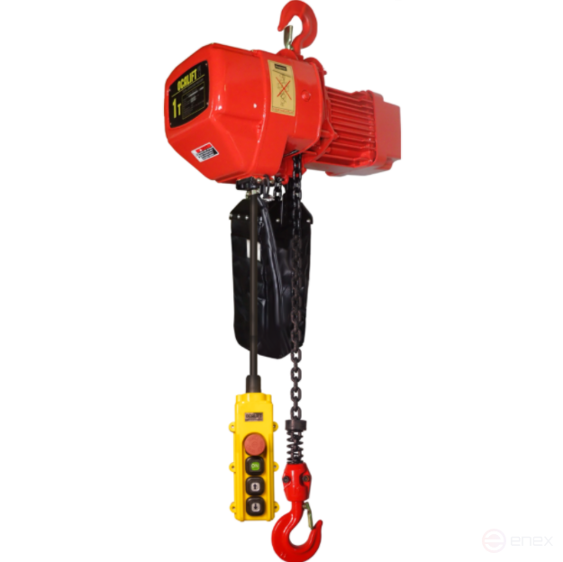 OCALIFT Цепная таль на крюке для высотных работH01-01s 1т 70м 380в OCAH0101SN70m