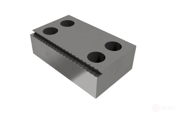 Упор с зубцами h36 Z5 118x70 HRC60