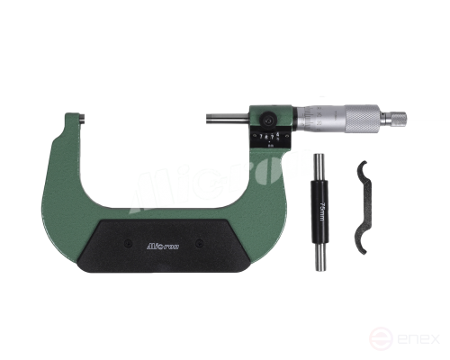 Micrometer MCCM- 100 0.01 with a mechanical slider with verification