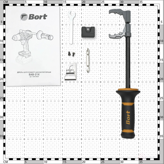 Cordless impact drill BORT BAB-21X (without battery and charger)