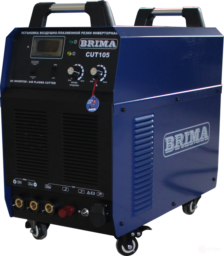 УСТ-КА ИНВ. ВОЗД-ПЛАЗМ.РЕЗКИ CUT-105 "BRIMA" С КОМПРЕССОРОМ