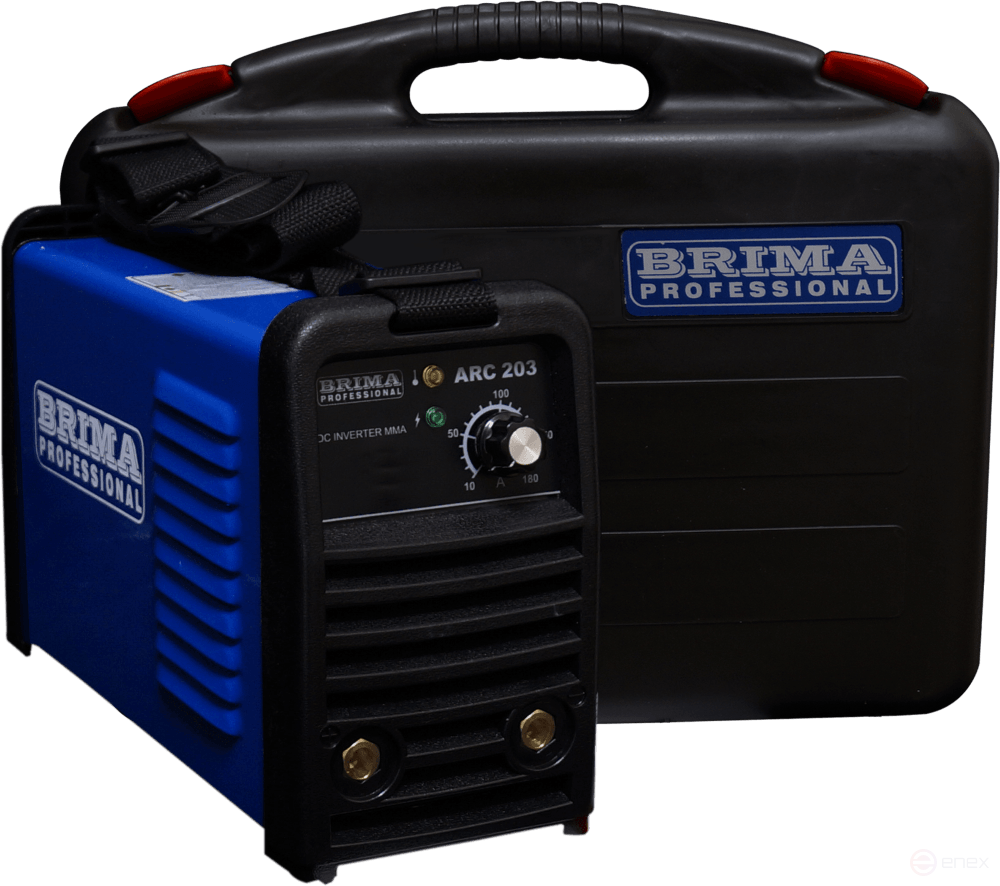 BRIMA PROFESSIONAL ARC-203 inverter unit (220V) in a case