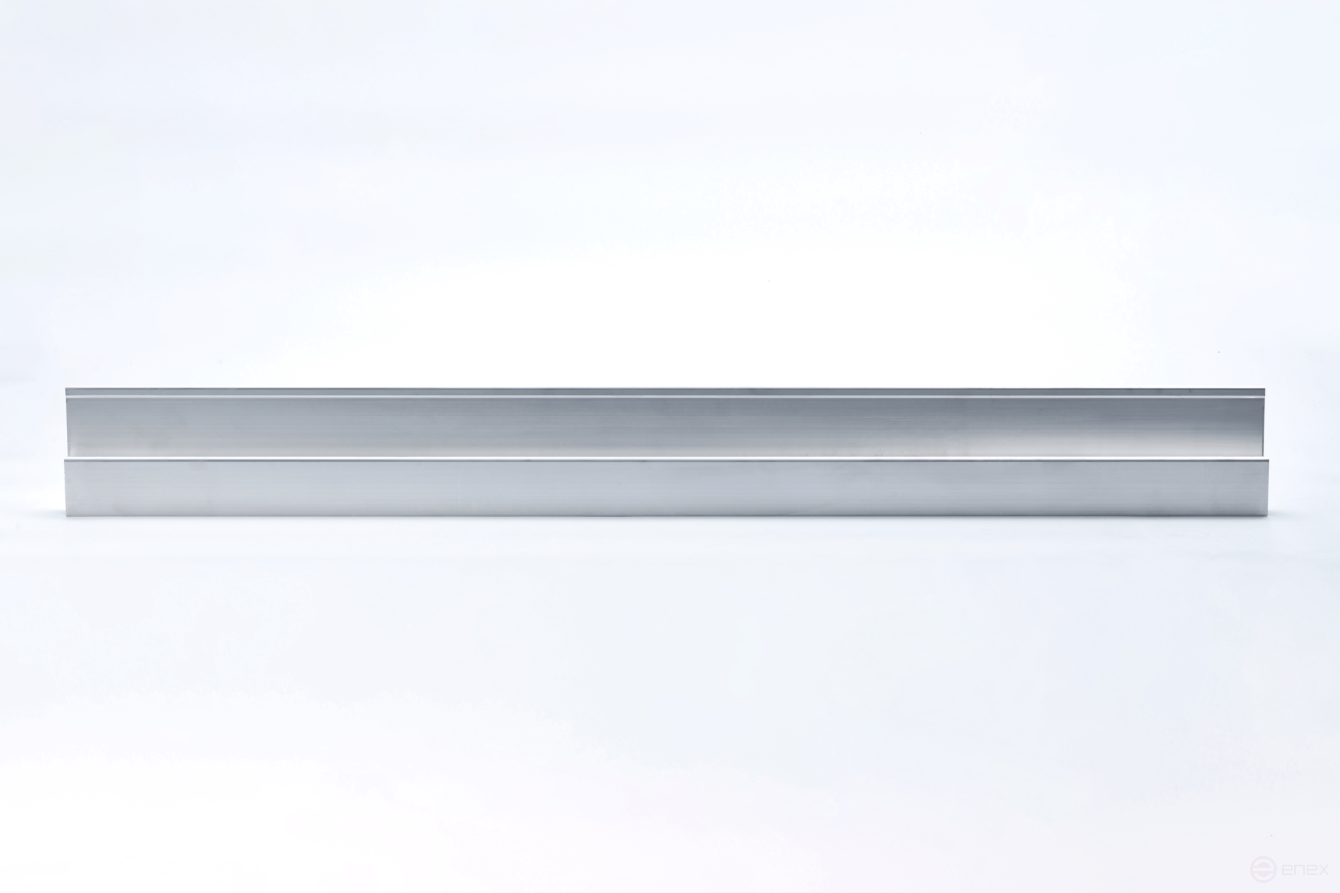 H-shaped plaster rule "H-PLASTER" 100 cm