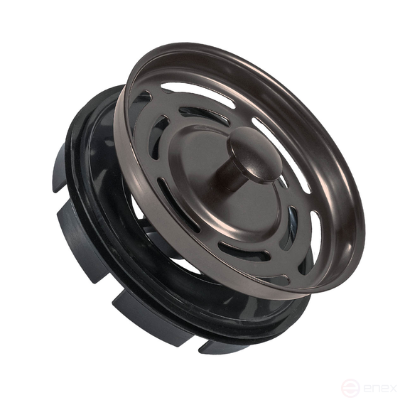 Chopper kit flange + button BORT flange + sieve stopper + button (Graphite)