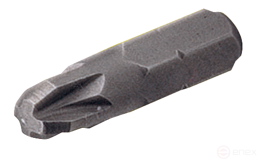 Bits PZ1 25MM 1/4, 10 pcs.
