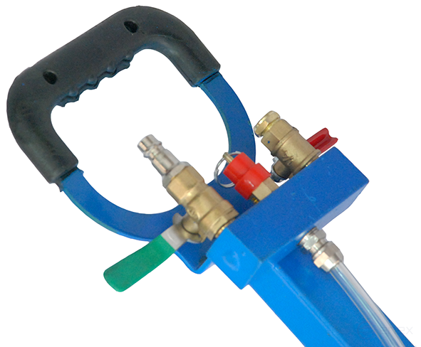 Pneumatic 3-section jack with handle T08103A 3t AE&T