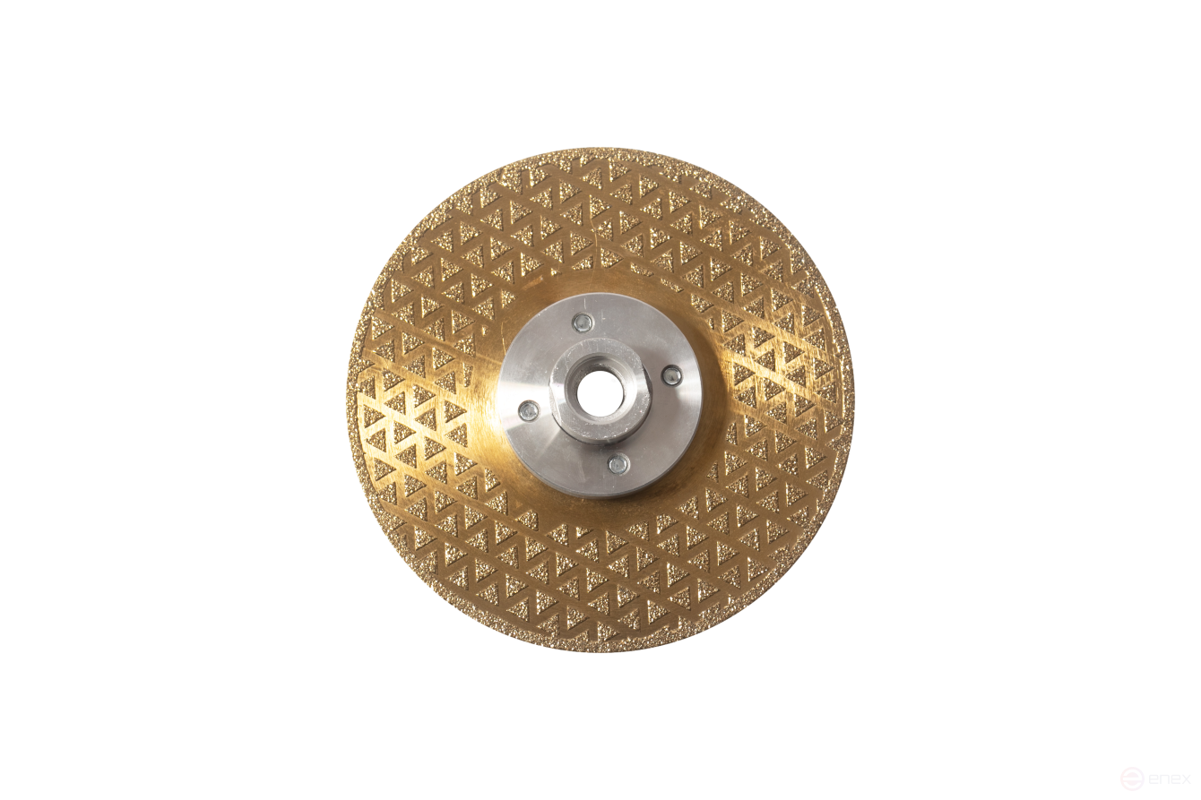 Diamond electroplated gold disc SKOLE 125 mm AZ24-125A