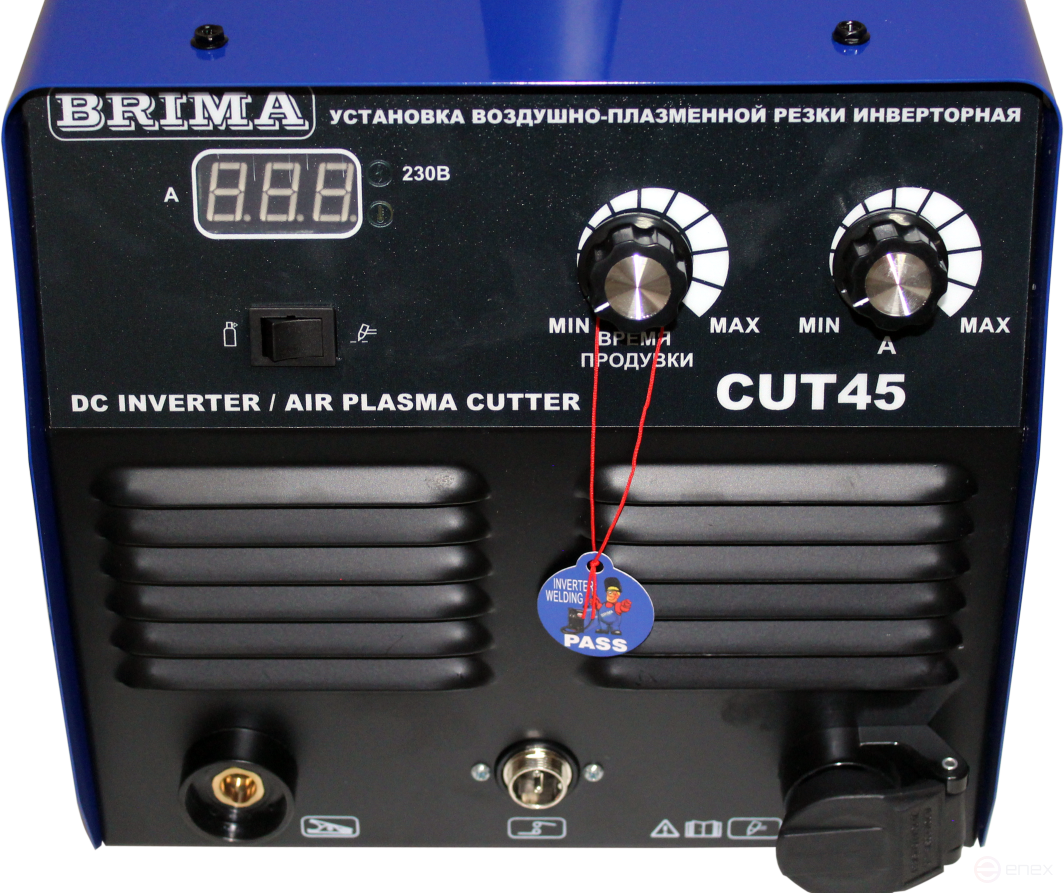 УСТ-КА ИНВ. ВОЗД-ПЛАЗМ.РЕЗКИ CUT 45 "BRIMA С КОМПРЕССОРОМ