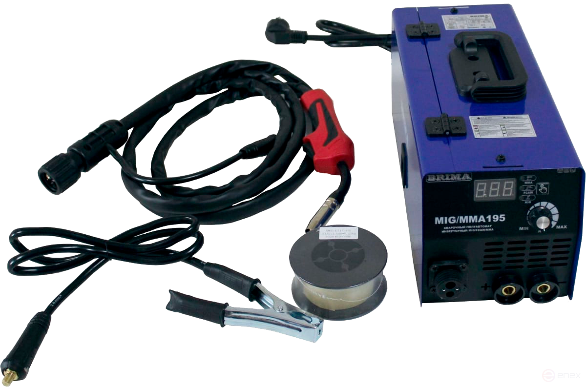 Полуавтомат MIG/MMA-195 DIGITAL "BRIMA"
