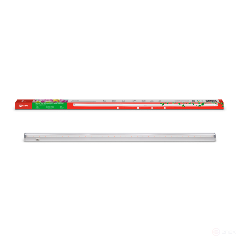Светильник светодиодный СПБ-Т5 PRO-ФИТО полный спектр 20Вт 230B 900мм IN HOME