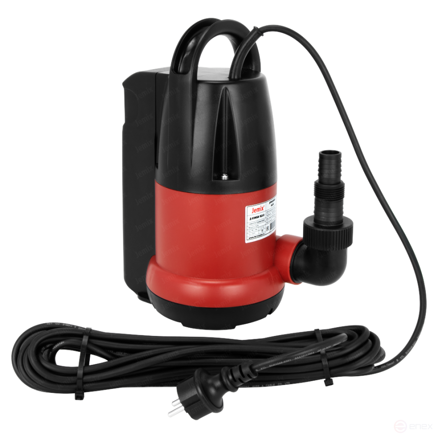 D-COMBI-183-9, JEMIX drainage pump, built-in float, 750 W, output 183 l/min.