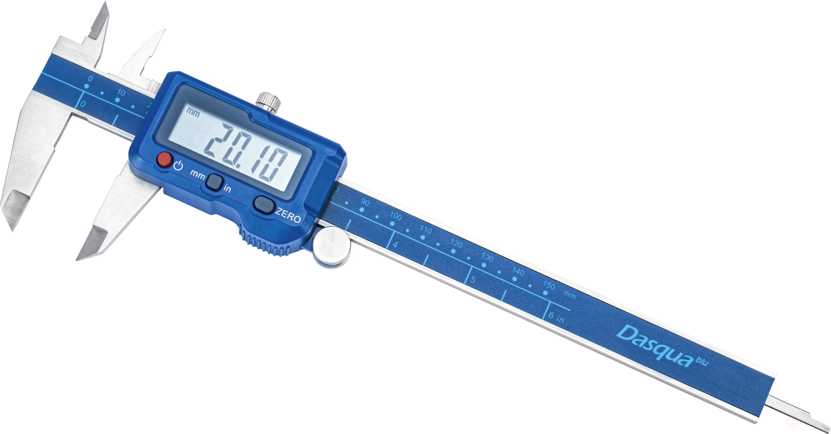 Штангенциркуль цифровой 0-200 мм/0-8"; 0,01 мм/0,0005"/1/128"