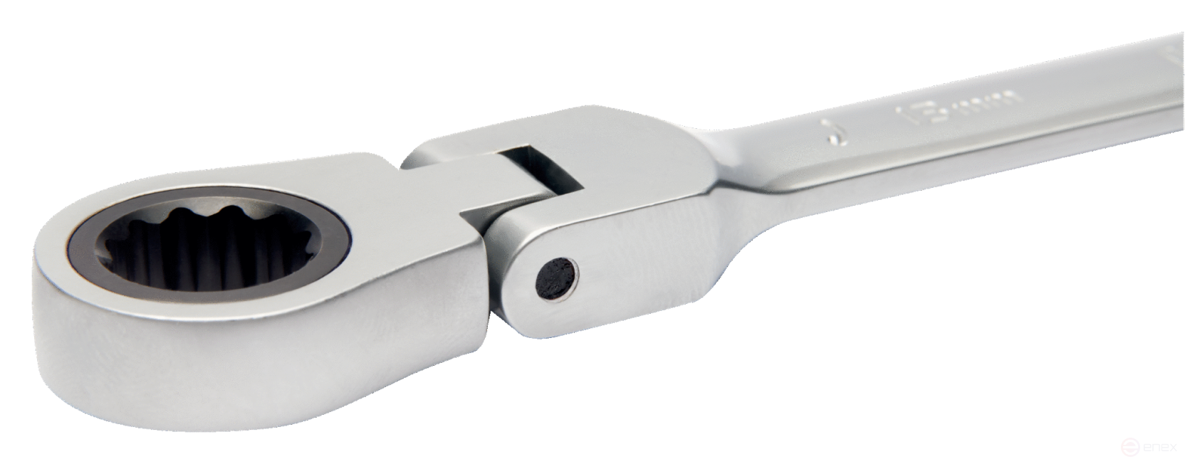 Combination wrench with ratchet, 12 mm