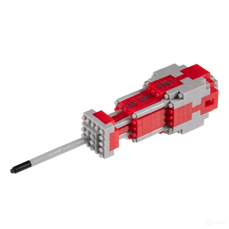 Plastic designer of the KING TONY brand, KING TONY TS1004 phillips screwdriver