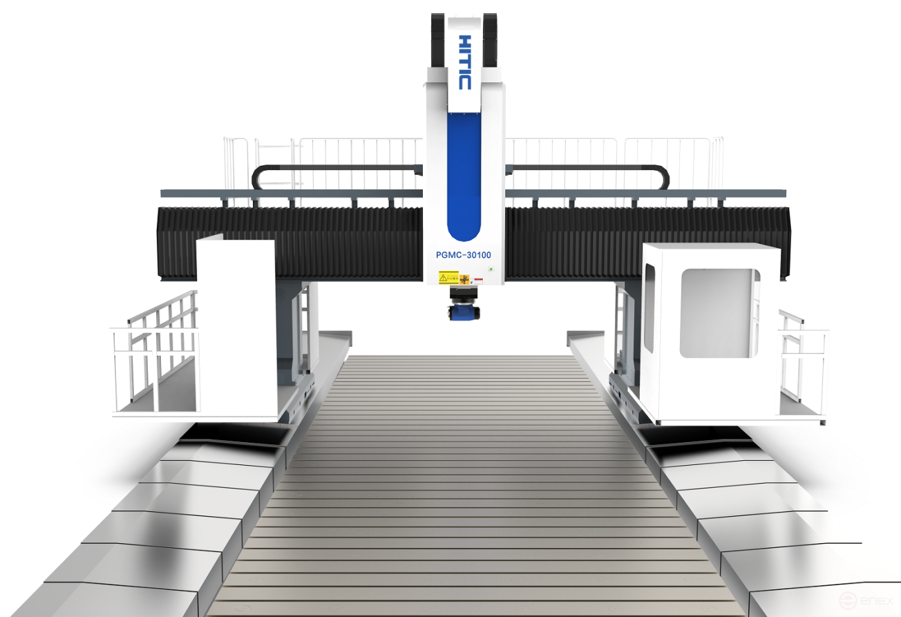 Портальный обрабатывающий центр с подвижной траверсой HITIC PGMC4090