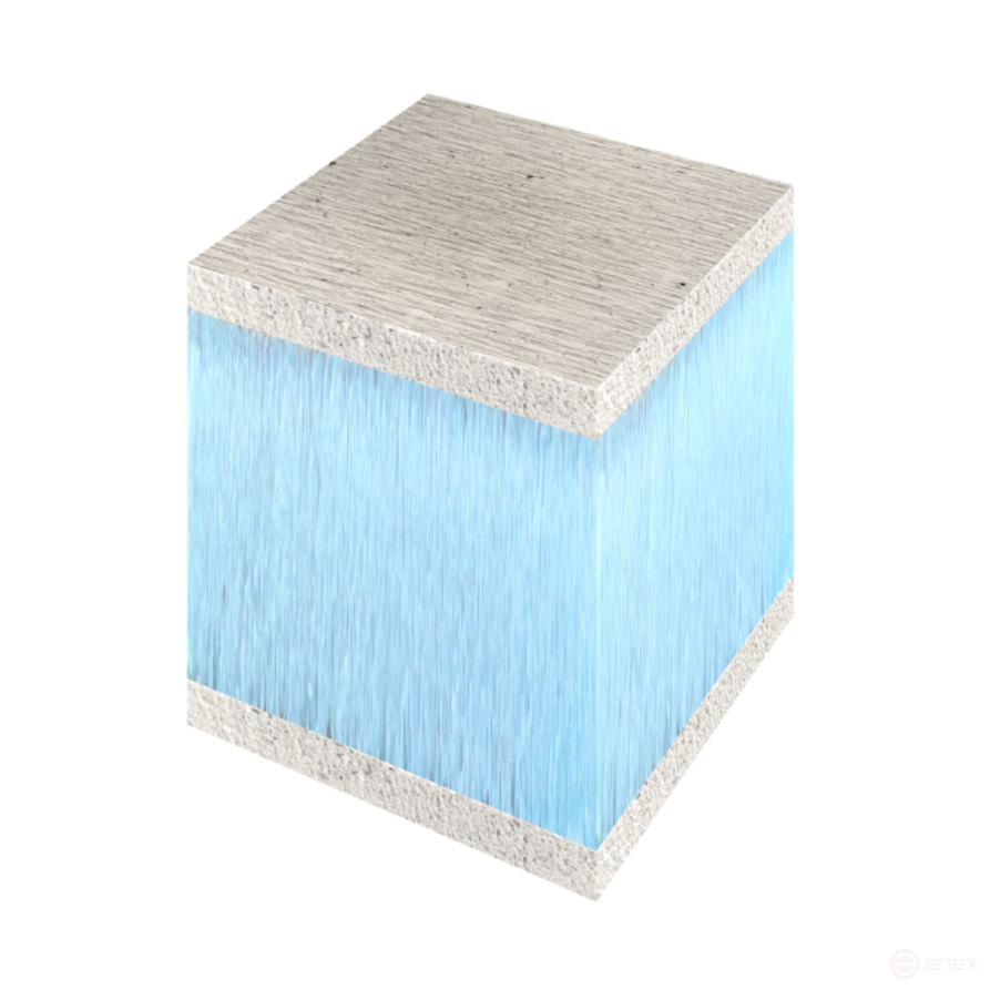 Sandwich Panel 2400x600x100 sml10/epps80/sml9