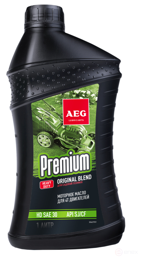 AEG Premium HD SAE 30 API SJ/CF Масло 4Т, 1 л