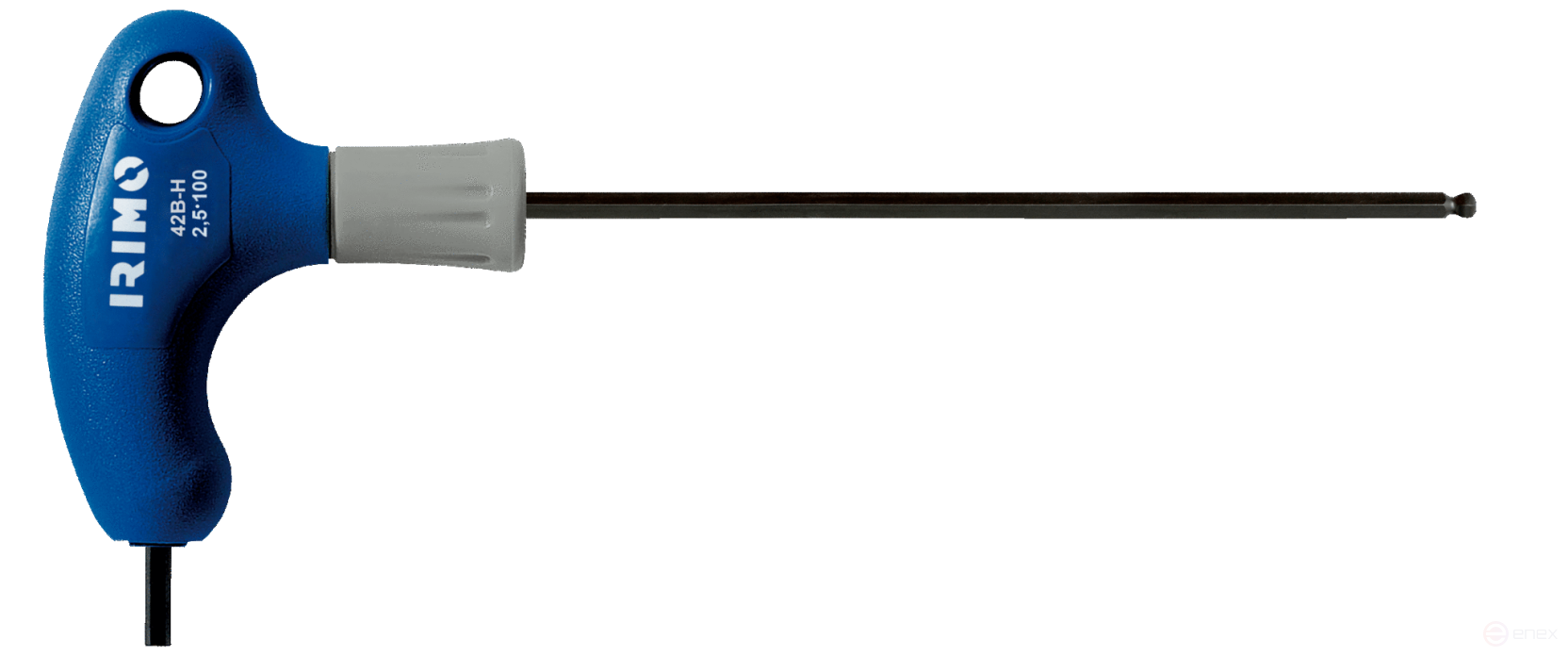 Ключ шестигранный с Т-образной рукояткой, с шаровым наконечником, 3x200 мм