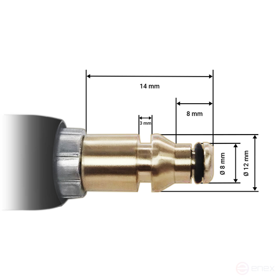 Шланг высокого давления BORT BHS-10-PREMIUM