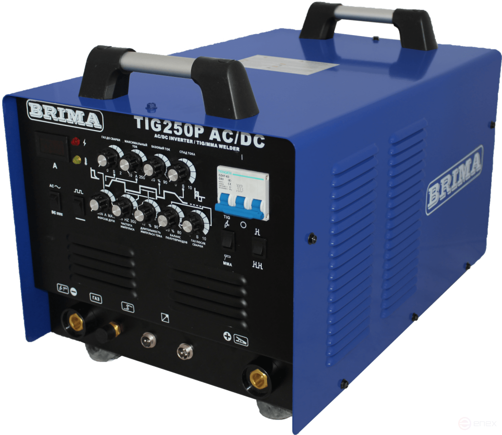 УСТ-КА ИНВ. АРГОН-ДУГ.СВАРКИ TIG 250P AC/DC"BRIMA"