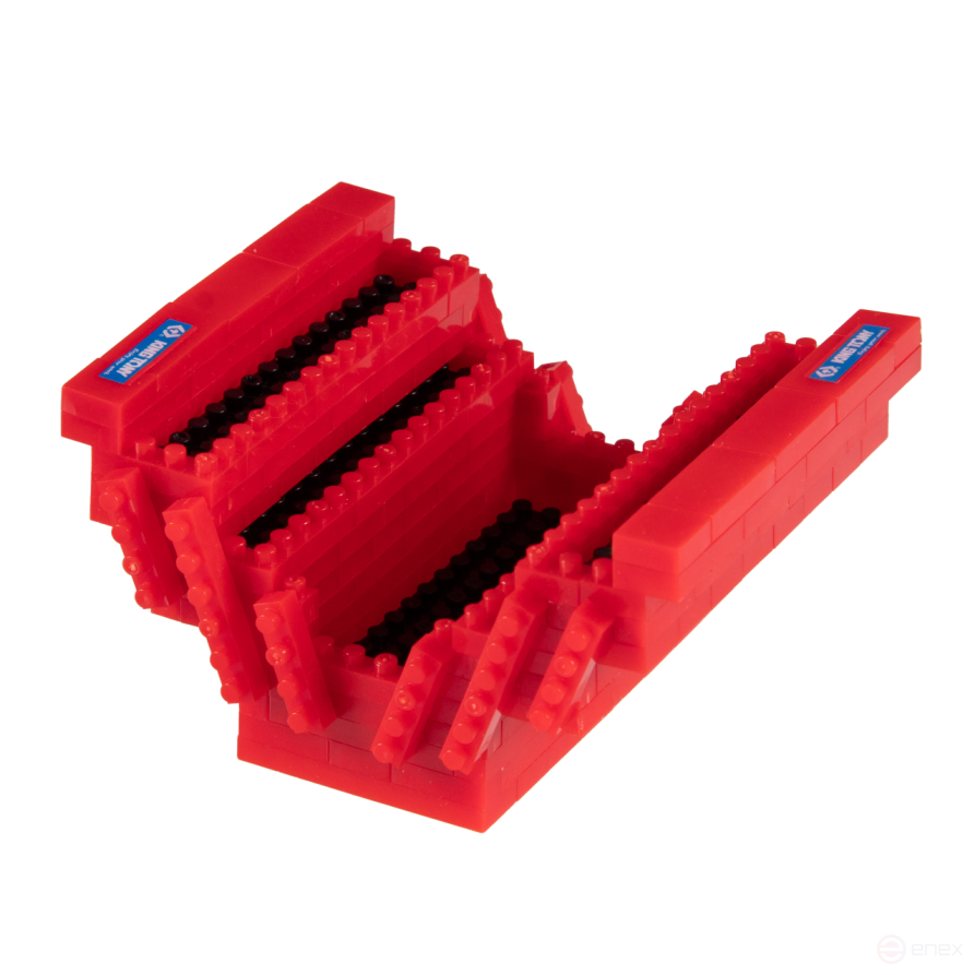Plastic designer of the KING TONY brand, folding box KING TONY TS1005