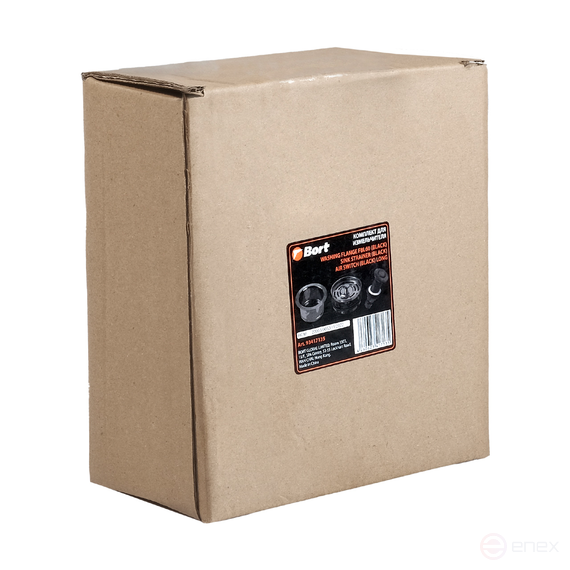 Chopper Kit Flange + BORT button (Black) (Sink Strainer)