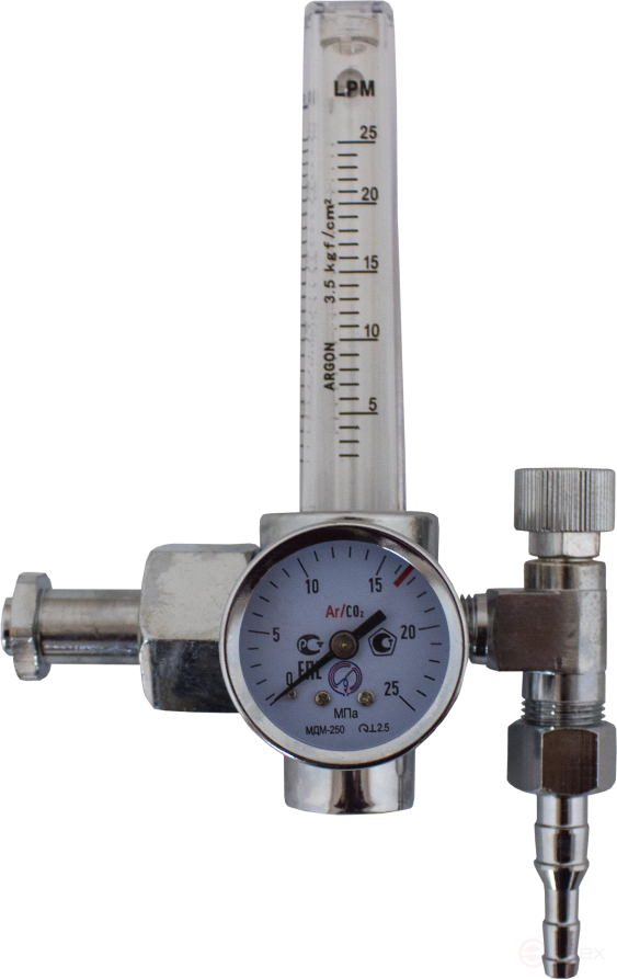 Регулятор расхода газа У-30/AP-40-KP с ротаметром BRIMA