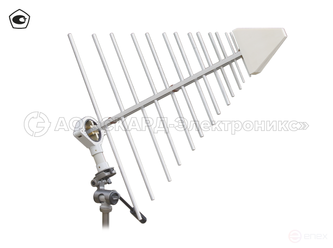 P6-122M2 logoperiodic antenna 300 MHz — 6 GHz