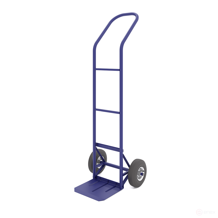 Тележка грузовая КГ 150 колёса пневмо d200мм